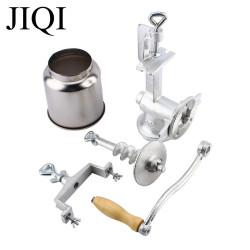 Molinillo de granos con manivela JIQI: molienda duradera y eficiente para hierbas...